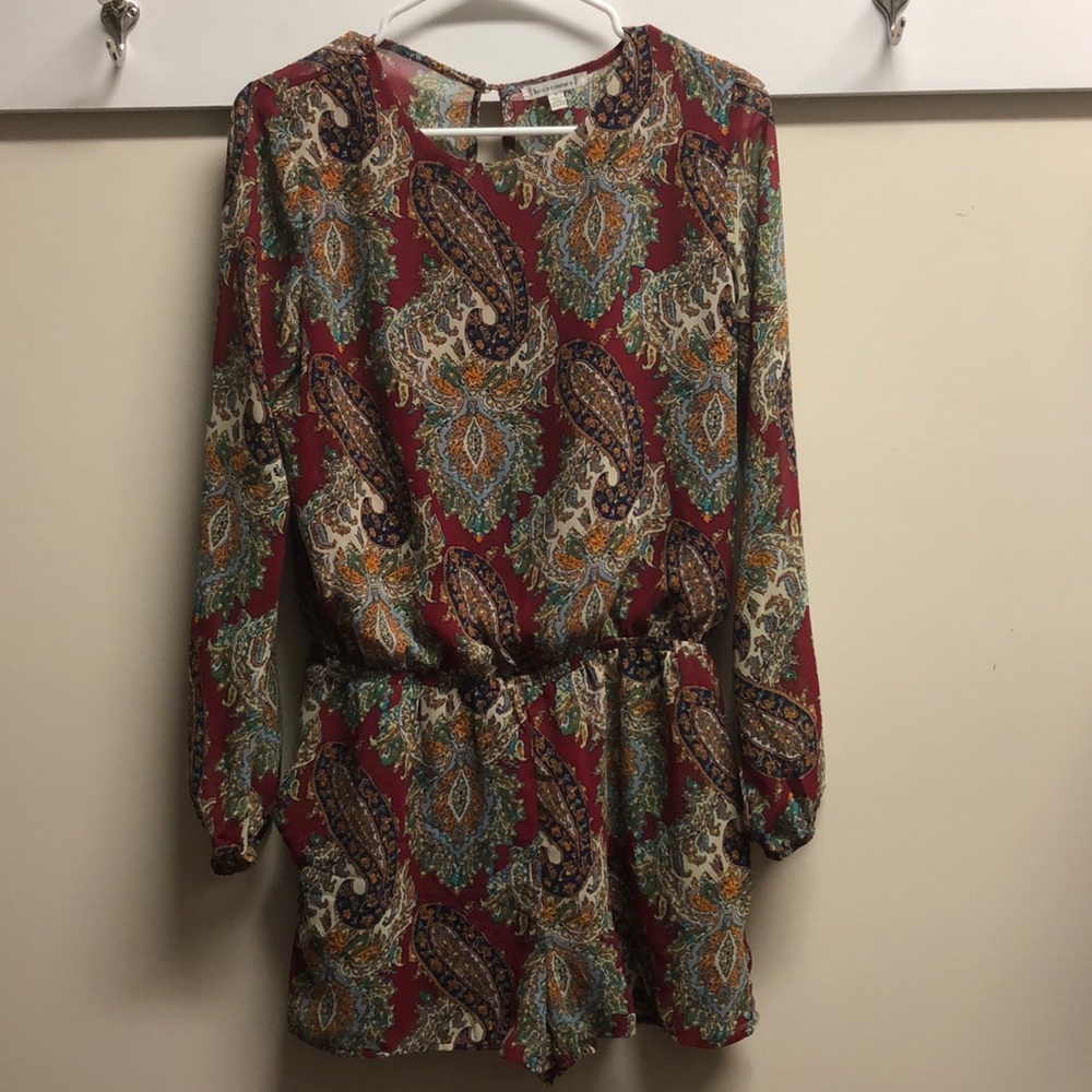 Lucca Couture Paisley Romper